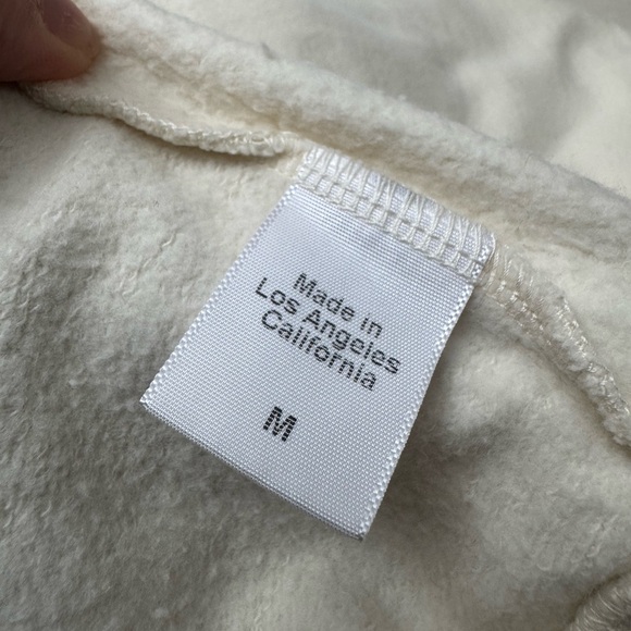 Clare V. Fringe Cream Sweatshirt - Picture 5 of 7